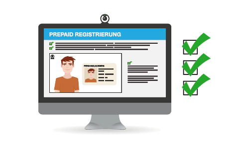 Prepaid SIM-Karten Registrierung schnell und einfach